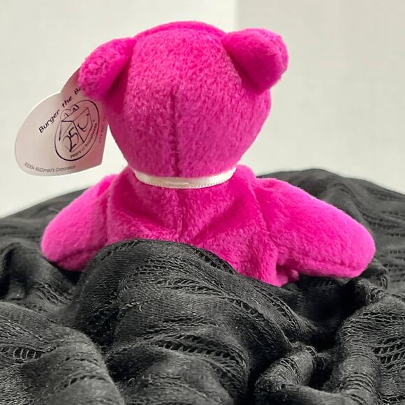 TY Vintage Beanie Babies Burger the Bear McDonald's Teenie Beanie Babies 2004 - Picture 7 of 15